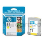 HP 11 inkoustová náplň C4838A yellow