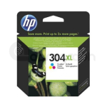 HP 304XL inkoustová náplň N9K07AE tri-colour CMY