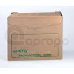 Skupinový archivační box 400x335x265mm, přírodní hnědý