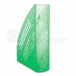 Box na dokumenty 315 x 240 x 70mm, transparentní zelený