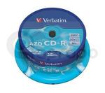 CD-R Verbatim SUPER AZO 700MB 52x 25-cake