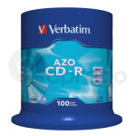 CD-R Verbatim SUPER AZO 700MB 52x 100-cake