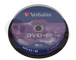 DVD+R Verbatim Advanced AZO 4,7 GB 16x 10-cake
