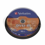 DVD-R Verbatim Advanced AZO 4,7 GB 16x 10-cake