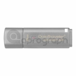 USB paměť DTLPG3 - 8GB 3.0 DataTraveler Locker, kovová, šedá