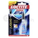 Vteřinové lepidlo Loctite Super Attak, tekuté, 3gr