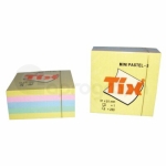 Samolepicí bloček Tix 51mm x 51mm, mix, 250 lístků