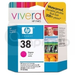 HP 38 inkoustová náplň C9416A magenta