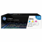 HP 304A tonerové kazety CF372A cyan, magenta, yellow