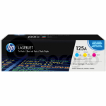 HP 125A tonerové kazety CF373A cyan, magenta, yellow