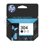 HP 304 inkoustová náplň N9K06AE black