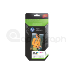 HP 364X CMY Value pack + 50 listů papíru 10 x 15