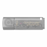USB paměť DTLPG3 - 16GB 3.0 DataTraveler Locker, kovová, šedá